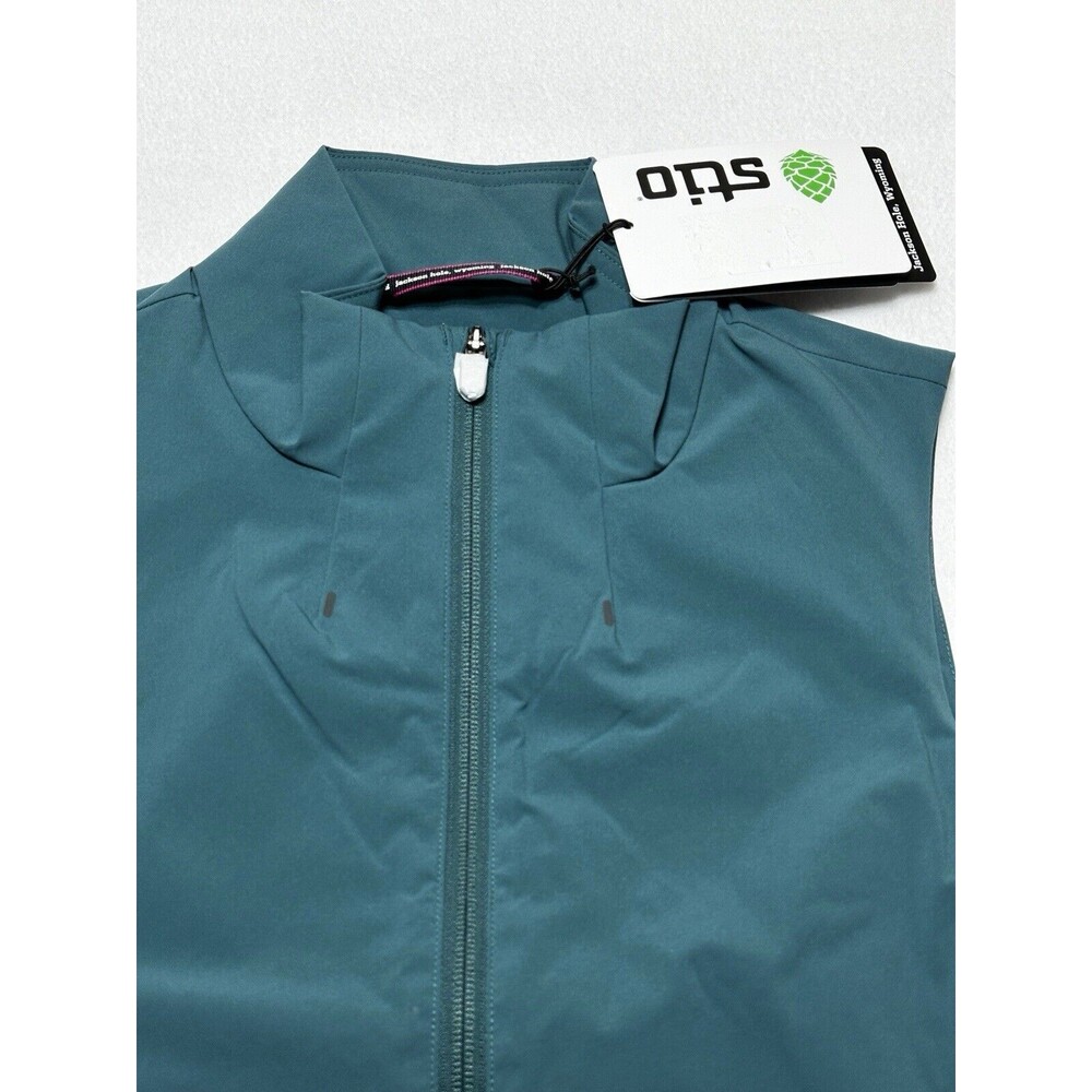 Stio Women’s Fernos Insulated Vest Size Small Teal Green Hillside Spruce NWT New - Picture 2 of 15